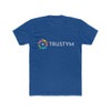 Trustym Men's Cotton Crew Tee Blue