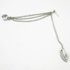 LEAFY DREAMS - LEAF SHAPED TASSEL CUFF EARRINGS