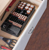 Battery Storage Box Organizer with Energy Tester