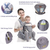 Ergonomic Baby Carrier with Hipseat