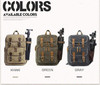 High Capacity Canvas Camera Backpack