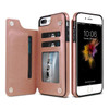 Retro PU Leather Wallet Case For iPhone