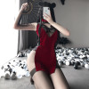 Sofyee  Sexy Bag Hip Skirt Retro Cheongsam Uniform