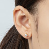 Cushion Cut Moissanite Diamond Classic Stud Earrings