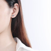 Round Cut Moissanite Diamond Classic Stud Earrings