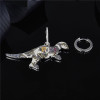 Dinosaur Hip Hop Hoop Earrings