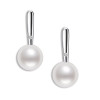 Natural Freshwater White Pearl Earrings