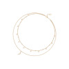 Sterling Silver Star Moon Pendant Necklace