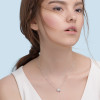 Sterling Silver Cloud Pendant Necklace