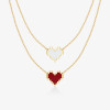 Sterling Silver Heart Shape Necklace Sterling Silver Heart Shape Necklace