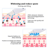 Professional Ultrasonic Face Cleaning Skin Scrubber Deep Cleanser Blackhead Machine Remove Dirt Reduce Wrinkles Facial Whitening Lifting Tool