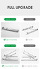 Laptop Holder for MacBook Pro Notebook Foldable Aluminium Alloy Laptop Stand Bracket Laptop Holder for PC Notebook