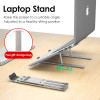 Laptop Holder for MacBook Pro Notebook Foldable Aluminium Alloy Laptop Stand Bracket Laptop Holder for PC Notebook