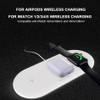 Amstar 3 in 1 Wireless Charger for Airpods Apple Watch 5 4 3 2 1 iWatch 10W Fast Wireless Charging Pad for iPhone 11 Pro XS X 8