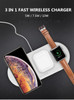 Amstar 3 in 1 Wireless Charger for Airpods Apple Watch 5 4 3 2 1 iWatch 10W Fast Wireless Charging Pad for iPhone 11 Pro XS X 8