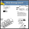 Heat Energy detail in autocad dwg files