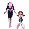 Boku no Hero Academia OCHACO URARAKA Pink Cosplay Costume