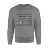 A boss like you is harder to find than toilet paper during a pandemic - Standard Crew Neck Sweatshirt