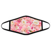 Roses Pink n White- Polyblend Face Mask