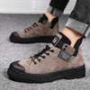 PU Leather Male Waterproof sneaker Boots