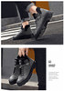 PU Leather Male Waterproof sneaker Boots