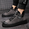 PU Leather Male Waterproof sneaker Boots