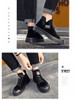 PU Leather Male Waterproof sneaker Boots