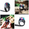 Clear Wood Resin Ring Fashion Handmade Dried Flower Epoxy