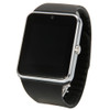 GT08 1.54" Touch Screen SIM Card Bluetooth Smart Wrist Watch Phone Mate for Android & iOS Silver