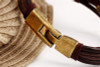 Vinci Vintage Men's Leather Bracelet