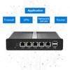 DIGITBLUE® Mini PC | Fanless Intel Celeron J1900 J1800 Processor | 4x Intel Gigabit Ethernet Firewall Appliance Router | Windows Mini PC Barebone
