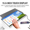 DIGITBLUE® 4K Portable Monitor | 15.6 inch Touch Screen Monitor | USB 3.1 Type-C Gaming Monitor |  LCD display Thin Monitor | for Ps4 Switch Xbox Huawei Xiaomi Phone Laptop