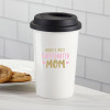 World's Most Caffeinated Dad 15 oz. Ceramic Travel Mug