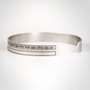 Open Bracelet, Cuff Bracelet, Silver Bracelet