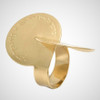 Gold Statement Ring, Unique Ring, Geometric