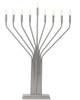 23'' Large Designer Electric Menorah - Silver or Gold