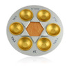 Passover Seder Set Designer Carved Wood & Metal