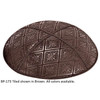 Embossed Suede Kippahs Blind Embossed Suede Kippot