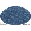 Embossed Suede Kippahs Blind Embossed Suede Kippot