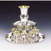 Sterling Silver 8 Cup Wine Drink Fountain