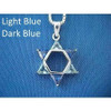 Star Of David Necklace Pendants Zirconia Stones