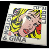 Modern Art Hebrew Name Plaque