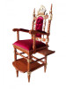 Elijah Circumcision Crown Chair - Kiseh Eliyahu Elijah Circumcision Crown Chair - Kiseh Eliyahu