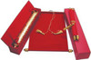 Royal Velvet Scroll Invitations in Colors. Case & Box Set 12 x 8.5"