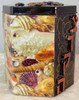 Tzedakah Box - Hand Painted On Tin In Motif