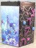 Tzedakah Box - Hand Painted On Tin In Motif