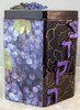 Tzedakah Box - Hand Painted On Tin In Motif