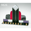Stained Glass - Architecture Hanukkah Menorah