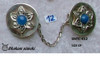 Tallit Clips Solid Sterling Silver Tallis Clips