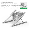 Adjustable Non-slip Desktop Notebook Laptop Stand With Cooling Fan